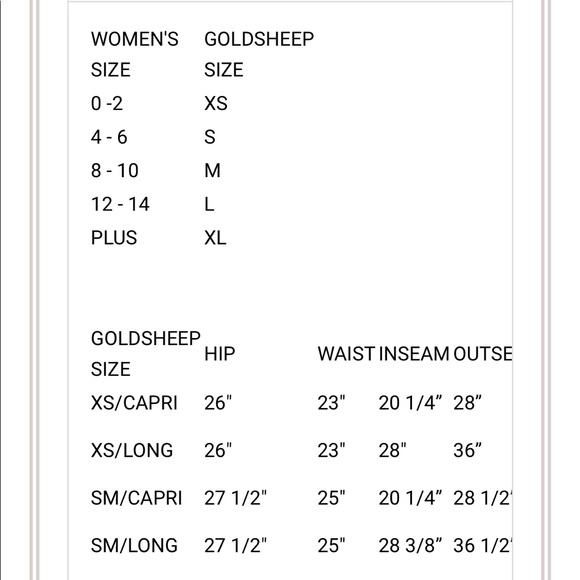 Goldsheep Mudcloth Leggings NWT size XS - Picture 7 of 7